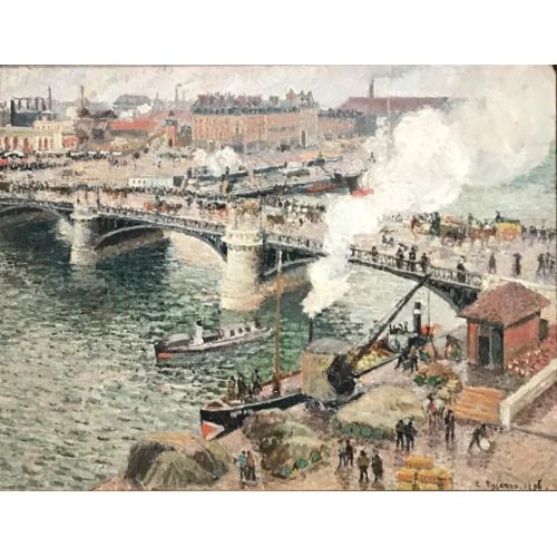 Camille Pissarro, Yağmurlu Hava Rouen
