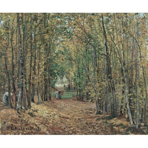 Camille Pissarro, El Bosque De Marly Camille Pissarro, El Bosque De Marly