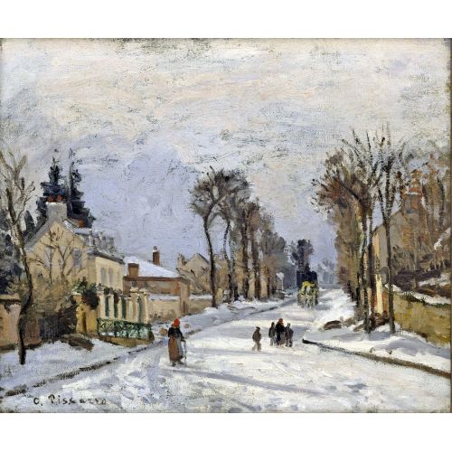 Camille Pissarro, Louveciennes Versay Yolu Camille Pissarro, Louveciennes Versay Yolu