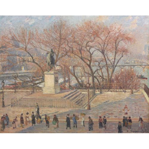 Camille Pissarro, Henry Iv Sabah Güneşi Heykeli Camille Pissarro, Henry Iv Sabah Güneşi Heykeli