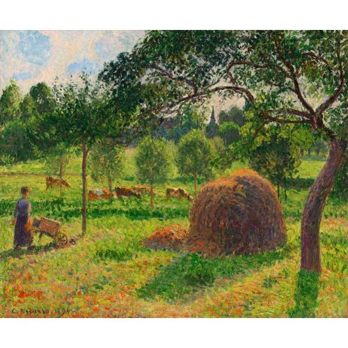 Camille Pissarro, Gün Batımında Eragny Camille Pissarro, Gün Batımında Eragny