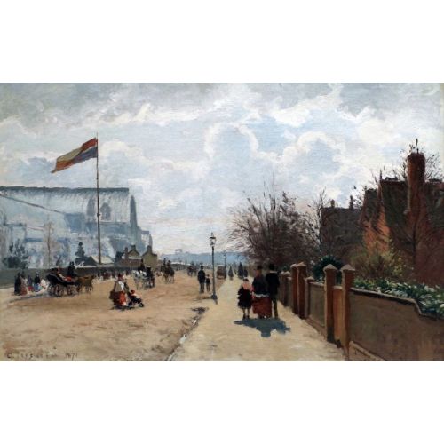 Camille Pissarro, Kristal Sarayı Camille Pissarro, Kristal Sarayı
