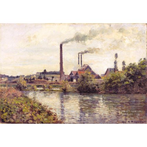 Camille Pissarro, Fabrika Pontoise Camille Pissarro, Fabrika Pontoise