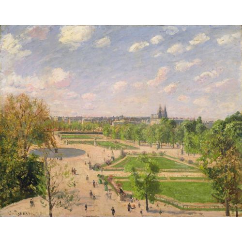 Camille Pissarro, Bahar Sabahı Tuileries Bahçesi