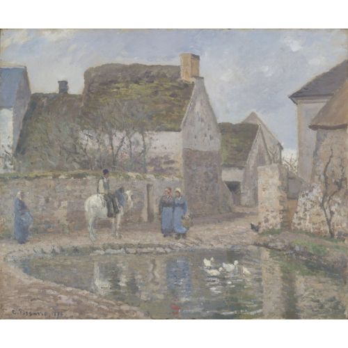 Camille Pissarro, Gölet Ennery Camille Pissarro, Gölet Ennery