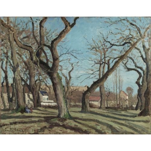 Camille Pissarro, Kestane Ağacı Louveciennes Camille Pissarro, Kestane Ağacı Louveciennes