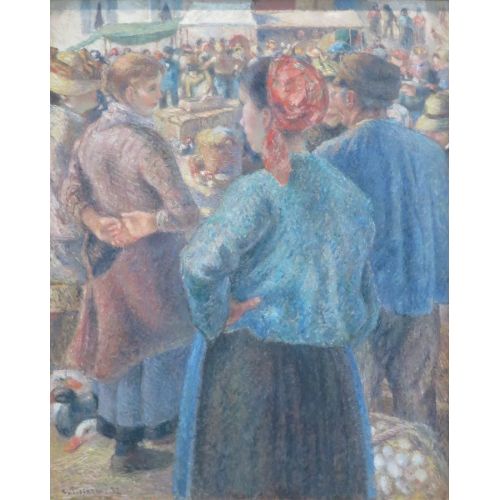Camille Pissarro, Kanatlı Hayvan Piyasası Pontoise