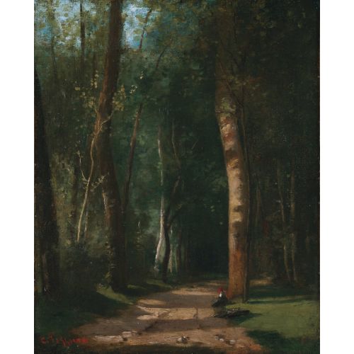 Camille Pissarro, Allee Dans Une Foret Wur
