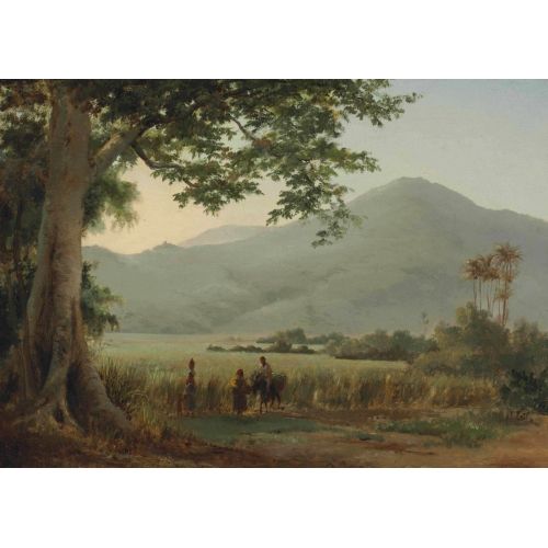 Camille Pissarro, Characters Argue At The Edge Of A Path Camille Pissarro, Characters Argue At The Edge Of A Path