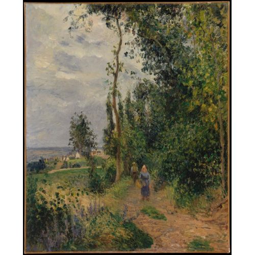 Camille Pissarro Cote Des Grouettes Near Pontoise Impressionism Art Movements Camille Pissarro Cote Des Grouettes Near