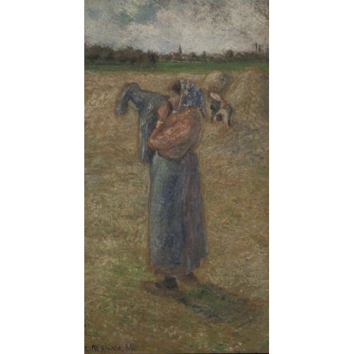 Camille Pissarro, Femme Aux Champs Camille Pissarro, Femme Aux Champs