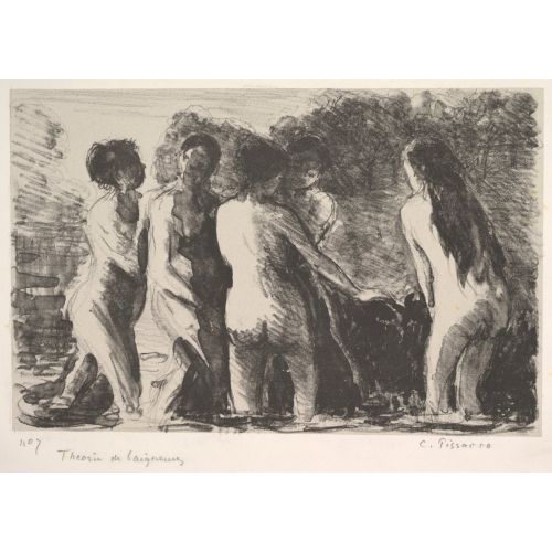 Camille Pissarro, Banyo Yapanlar Grubu