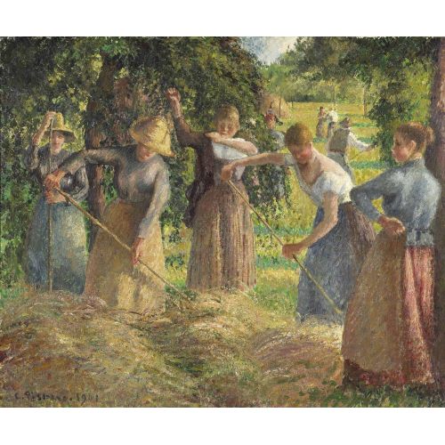 Camille Pissarro, Hay Harvest At Eragny Camille Pissarro, Hay Harvest At Eragny