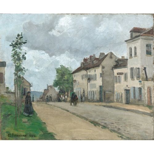 Camille Pissarro, Jacob Street In Pontoise Rue De Gisors Camille Pissarro, Jacob Street In Pontoise Rue De Gisors