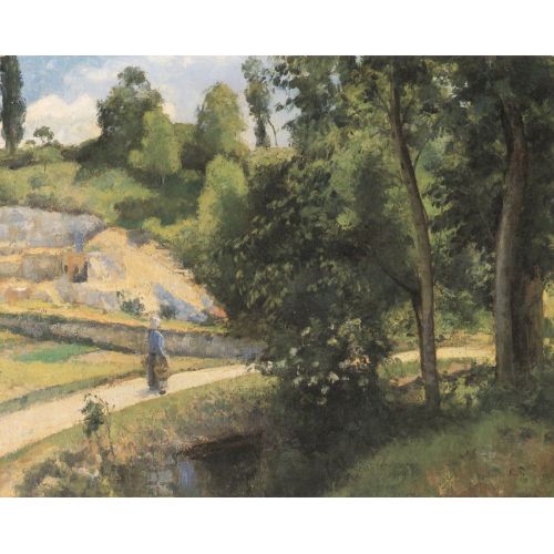 Camille Pissarro, La Carriere Pontoise Camille Pissarro, La Carriere Pontoise