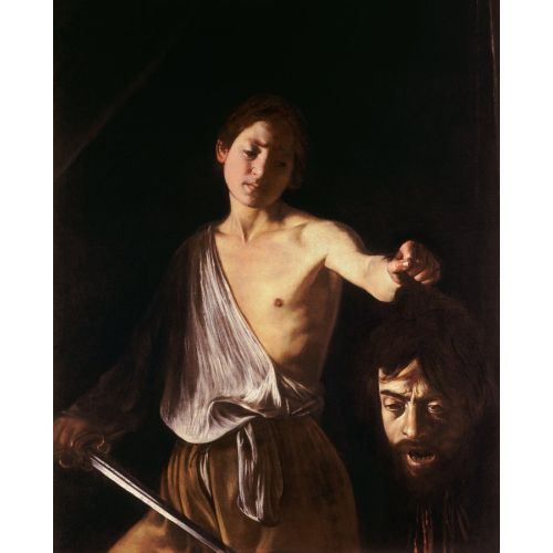 Caravaggio, David With The Head Of Goliath I Historical Caravaggio David With The Head Of Goliath I Renaissance Paintings Art Movements Caravaggio David With The Head Of Goliath IThe