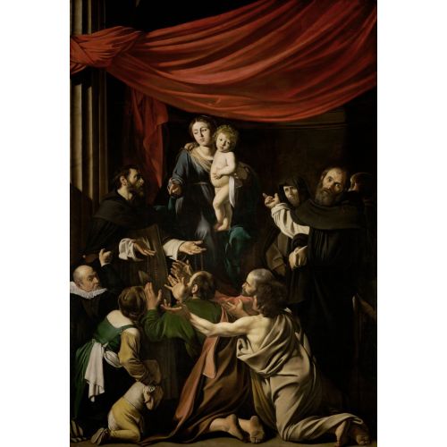 Caravaggio, Tespihli Madonna
