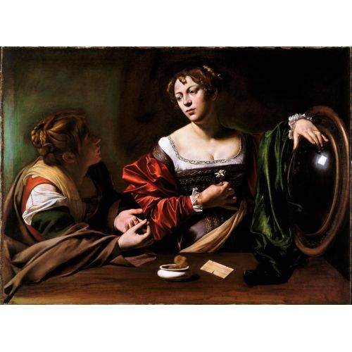 Caravaggio, Martha Ve Mary Magdalene