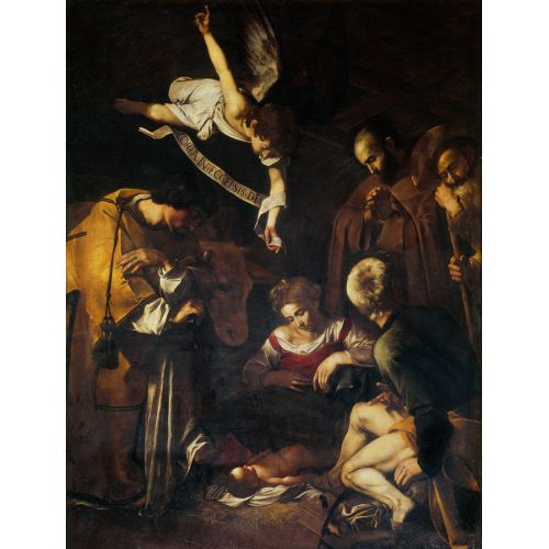 Caravaggio, Francis Ve St Lawrence İle Doğuş Caravaggio, Francis Ve St Lawrence İle Doğuş
