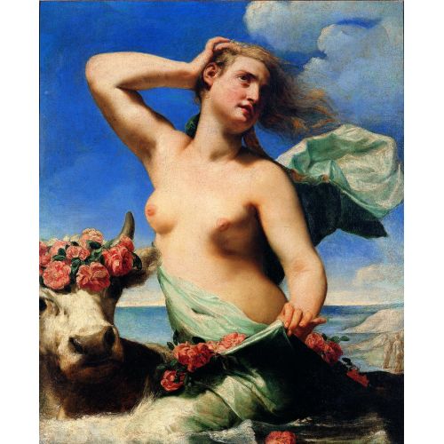 Caravaggio, Cagnacci Avrupa Tecavüzü Caravaggio, Cagnacci Avrupa Tecavüzü