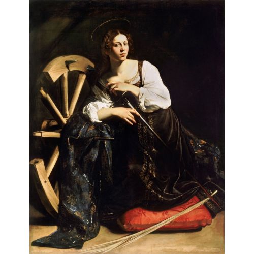 Caravaggio, Saint Catherine