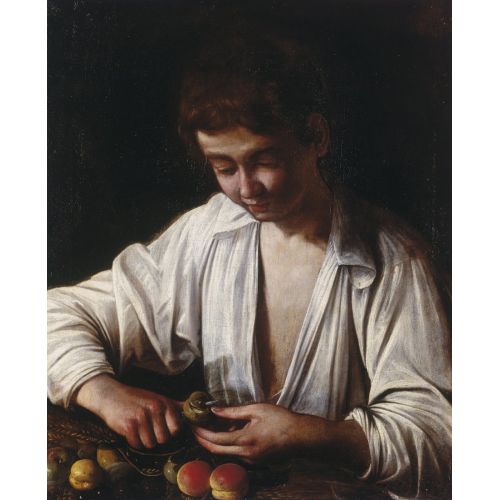 Caravaggio, Boy Peeling Fruit