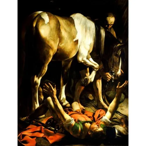 Caravaggio The Conversion On The Way To Damascus People Canvas Prints Caravaggio The Conversion On The Way To DamascusThe