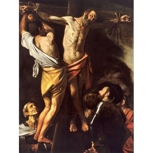 Caravaggio, Aziz Andrew Çarmıha Germe Caravaggio, Aziz Andrew Çarmıha Germe