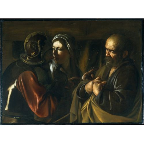 Caravaggio, Aziz Peter İnkar Edilmesi Caravaggio, Aziz Peter İnkar Edilmesi
