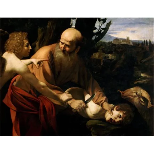 Caravaggio, İshak Kurbanı