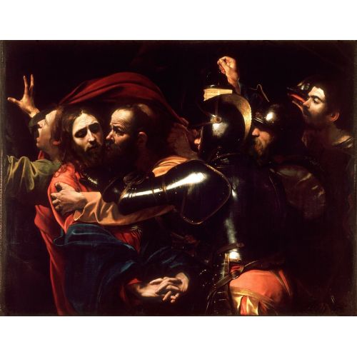 Caravaggio The Taking Of Christ Caravaggio Historical Canvas Prints Caravaggio The Taking Of Christ CaravaggioThe artwork The
