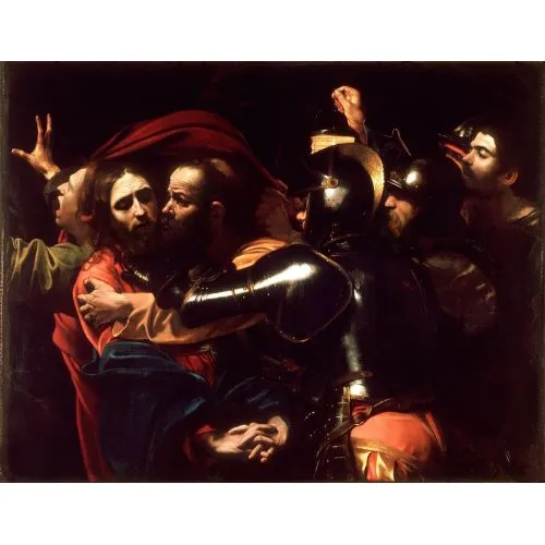 Caravaggio, İsa Caravaggio, Alınması
