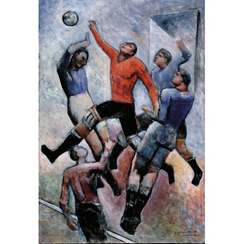 Carlo Carra, Futbol Maçı Fütürizm Carlo Carra, Futbol Maçı Fütürizm Sanat Akımları