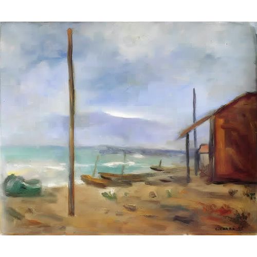 Carlo Carra, Denizde Yağmur Fütürizm Carlo Carra, Denizde Yağmur Fütürizm Sanat Akımları