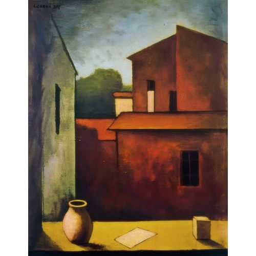 Carlo Carra, The Red House Futurism Carlo Carra, The Red House Futurism Art Movements
