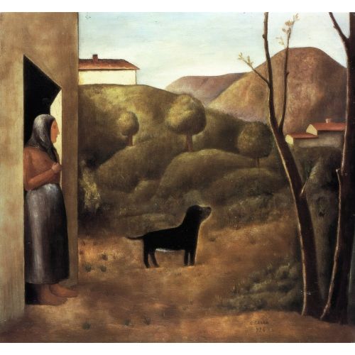 Carlo Carra, Bekleyiş Fütürizm Carlo Carra, Bekleyiş Fütürizm Sanat Akımları