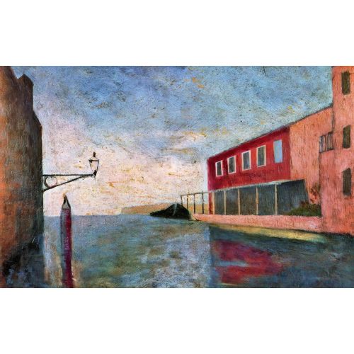 Carlo Carra, Venedik'te Kanal Fütürizm Carlo Carra, Venedik'te Kanal Fütürizm Sanat Akımları