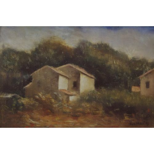 Carlo Carra, Ormandaki Evler Fütürizm Carlo Carra, Ormandaki Evler Fütürizm Sanat Akımları