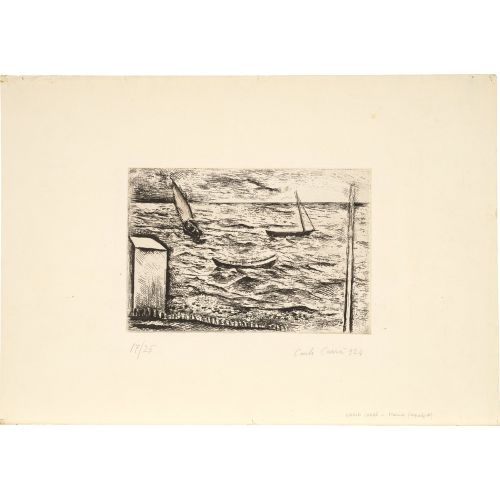 Carlo Carra, Küçük Liman Fütürizm Carlo Carra, Küçük Liman Fütürizm Sanat Akımları