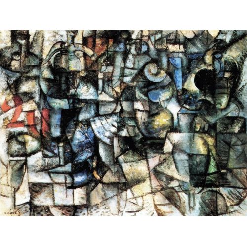 Carlo Carra, Ritmi di oggetti Futurism Carlo Carra, Ritmi di oggetti Futurism Art Movements