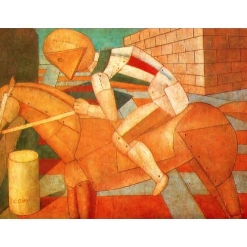 Carlo Carra, Batılı Atlı Fütürizm Carlo Carra, Batılı Atlı Fütürizm Sanat Akımları