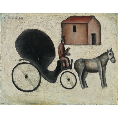 Carlo Carra, Fayton Fütürizm Carlo Carra, Fayton Fütürizm Sanat Akımları