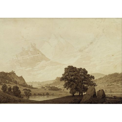 Caspar David Friedrich, Autumn Evening Caspar David Friedrich, Autumn Evening