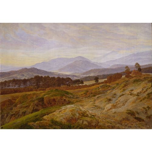 Caspar David Friedrich, Mountain In Riesengebirge Caspar David Friedrich, Mountain In Riesengebirge