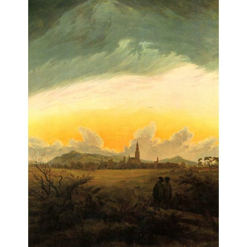 Caspar David Friedrich, Neubrandenburg Romance Caspar David Friedrich, Neubrandenburg Romance Art Movements Caspar David Friedrich, NeubrandenburgCaspar David Friedrichs