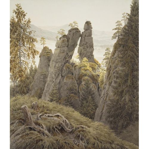 Caspar David Friedrich, Rock Gate In Neuraten
