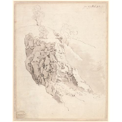 Caspar David Friedrich, Rock Study