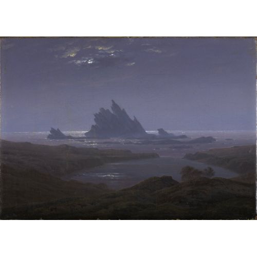 Caspar David Friedrich, Deniz Kıyısındaki Kayalık Resifi