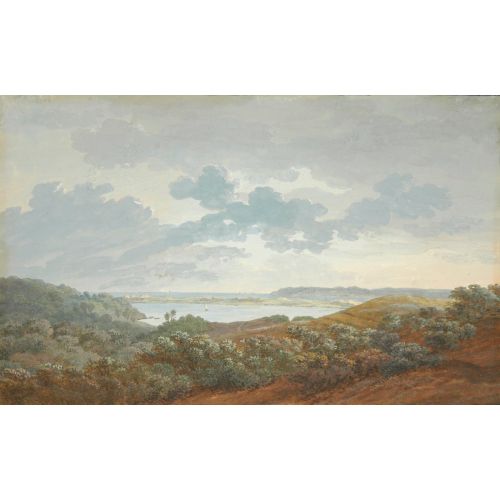 Caspar David Friedrich, Rugen Landscape With Bay