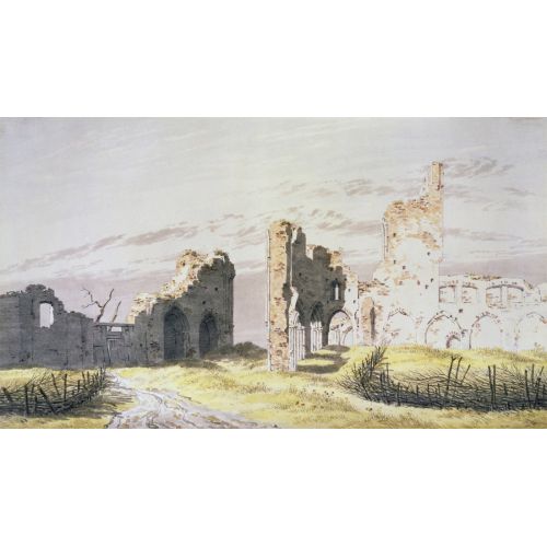 Caspar David Friedrich, Ruins Of The Monastery Eldena Romance Art Movements Caspar David Friedrich, Ruins of the monastery
